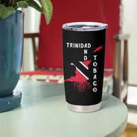 Trinidad and Tobago Flag Tumbler Cup Trini Trinidadian Proud - Wonder Print Shop