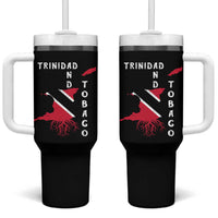 Trinidad and Tobago Flag Tumbler With Handle Trini Trinidadian Proud - Wonder Print Shop