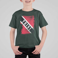 Trinidad and Tobago Flag T Shirt For Kid Caribbean Souvenir - Wonder Print Shop