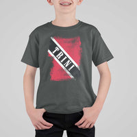 Trinidad and Tobago Flag T Shirt For Kid Caribbean Souvenir - Wonder Print Shop