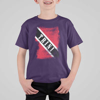 Trinidad and Tobago Flag T Shirt For Kid Caribbean Souvenir - Wonder Print Shop