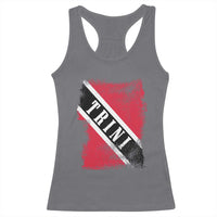 Trinidad and Tobago Flag Racerback Tank Top Caribbean Souvenir - Wonder Print Shop