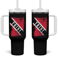 Trinidad and Tobago Flag Tumbler With Handle Caribbean Souvenir - Wonder Print Shop