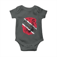 Trinidad and Tobago Flag Lion Baby Onesie Caribbean Souvenir - Wonder Print Shop
