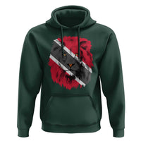 Trinidad and Tobago Flag Lion Hoodie Caribbean Souvenir - Wonder Print Shop