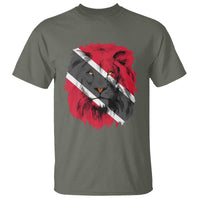 Trinidad and Tobago Flag Lion T Shirt Caribbean Souvenir - Wonder Print Shop