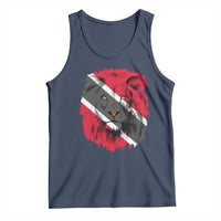 Trinidad and Tobago Flag Lion Tank Top Caribbean Souvenir - Wonder Print Shop