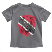 Trinidad and Tobago Flag Lion Toddler T Shirt Caribbean Souvenir - Wonder Print Shop
