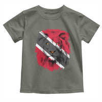 Trinidad and Tobago Flag Lion Toddler T Shirt Caribbean Souvenir - Wonder Print Shop