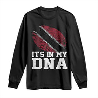 Trinidad and Tobago In My DNA Long Sleeve Shirt Trini Trinidadian Proud - Wonder Print Shop