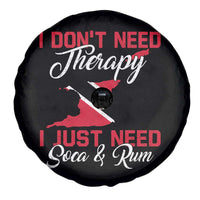 Funny Trini Spare Tire Cover Just Need Soca & Rum Trinidad and Tobago Flag - Wonder Print Shop