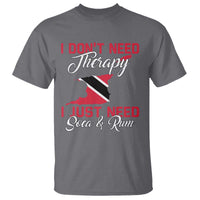 Funny Trini T Shirt Just Need Soca & Rum Trinidad and Tobago Flag - Wonder Print Shop