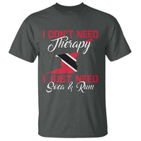 Funny Trini T Shirt Just Need Soca & Rum Trinidad and Tobago Flag - Wonder Print Shop