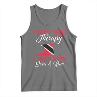 Funny Trini Tank Top Just Need Soca & Rum Trinidad and Tobago Flag - Wonder Print Shop