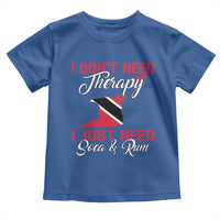 Funny Trini Toddler T Shirt Just Need Soca & Rum Trinidad and Tobago Flag - Wonder Print Shop