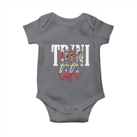 Trini Life Baby Onesie Trinidad and Tobago Flag Caribbean Souvenir - Wonder Print Shop