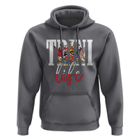 Trini Life Hoodie Trinidad and Tobago Flag Caribbean Souvenir - Wonder Print Shop
