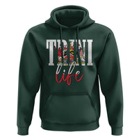 Trini Life Hoodie Trinidad and Tobago Flag Caribbean Souvenir - Wonder Print Shop