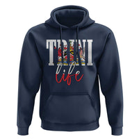 Trini Life Hoodie Trinidad and Tobago Flag Caribbean Souvenir - Wonder Print Shop