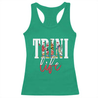 Trini Life Racerback Tank Top Trinidad and Tobago Flag Caribbean Souvenir - Wonder Print Shop