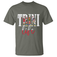 Trini Life T Shirt Trinidad and Tobago Flag Caribbean Souvenir - Wonder Print Shop