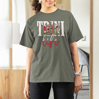 Trini Life T Shirt For Women Trinidad and Tobago Flag Caribbean Souvenir - Wonder Print Shop