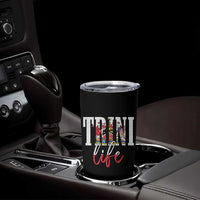 Trini Life Tumbler Cup Trinidad and Tobago Flag Caribbean Souvenir - Wonder Print Shop