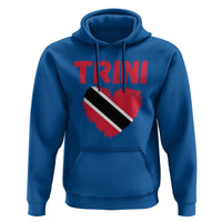 Trini Pride Hoodie Trinidad and Tobago Heart Flag Caribbean Roots - Wonder Print Shop