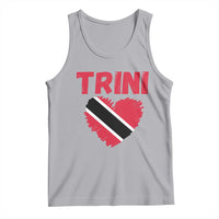 Trini Pride Tank Top Trinidad and Tobago Heart Flag Caribbean Roots - Wonder Print Shop