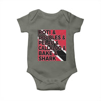 Trini Pride Baby Onesie Trinidad and Tobago National Food - Wonder Print Shop