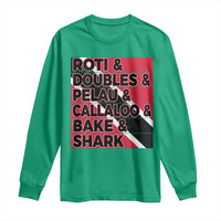 Trini Pride Long Sleeve Shirt Trinidad and Tobago National Food - Wonder Print Shop