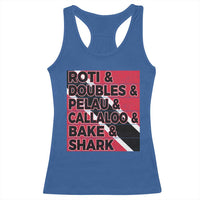 Trini Pride Racerback Tank Top Trinidad and Tobago National Food - Wonder Print Shop