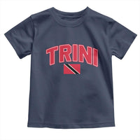 Trinidad and Tobago Flag Toddler T Shirt Trini Pride Vintage - Wonder Print Shop