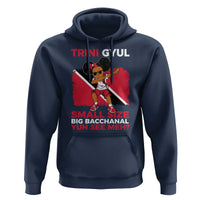 Trini Gyul Hoodie Funny Trinidadian Girl Afro Island Girls Caribbean - Wonder Print Shop