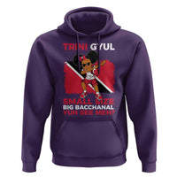 Trini Gyul Hoodie Funny Trinidadian Girl Afro Island Girls Caribbean - Wonder Print Shop