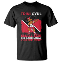 Trini Gyul T Shirt Funny Trinidadian Girl Afro Island Girls Caribbean - Wonder Print Shop