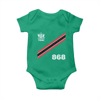 Trinidad and Tobago Flag Baby Onesie 868 Trini Soccer Fan - Wonder Print Shop