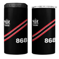 Trinidad and Tobago Flag 4 in 1 Can Cooler Tumbler 868 Trini Soccer Fan - Wonder Print Shop