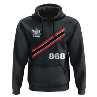Trinidad and Tobago Flag Hoodie 868 Trini Soccer Fan - Wonder Print Shop
