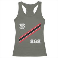 Trinidad and Tobago Flag Racerback Tank Top 868 Trini Soccer Fan - Wonder Print Shop