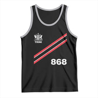 Trinidad and Tobago Flag Tank Top 868 Trini Soccer Fan - Wonder Print Shop