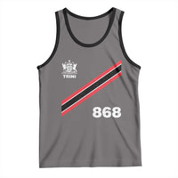 Trinidad and Tobago Flag Tank Top 868 Trini Soccer Fan - Wonder Print Shop