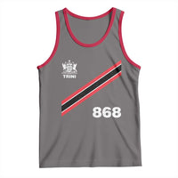 Trinidad and Tobago Flag Tank Top 868 Trini Soccer Fan - Wonder Print Shop