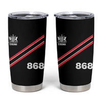Trinidad and Tobago Flag Tumbler Cup 868 Trini Soccer Fan - Wonder Print Shop