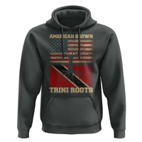 American Grown Trini Roots Hoodie Trinidad and Tobago USA Flag Trinidadian Proud Us - Wonder Print Shop