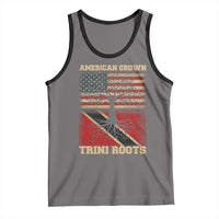 American Grown Trini Roots Tank Top Trinidad and Tobago USA Flag Trinidadian Proud Us - Wonder Print Shop