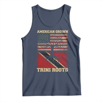 American Grown Trini Roots Tank Top Trinidad and Tobago USA Flag Trinidadian Proud Us - Wonder Print Shop