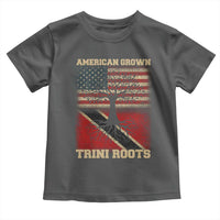 American Grown Trini Roots Toddler T Shirt Trinidad and Tobago USA Flag Trinidadian Proud Us - Wonder Print Shop