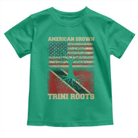 American Grown Trini Roots Toddler T Shirt Trinidad and Tobago USA Flag Trinidadian Proud Us - Wonder Print Shop