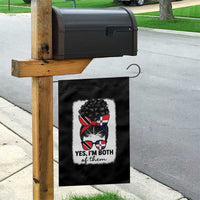 Trini Dominican Girl Garden Flag Yes Im Both Trinidad And Tobago Dominican Pride